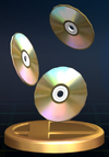 CD trophy from Super Smash Bros. Brawl.