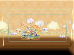 N64 Yoshi's Island showing the Blast Zone