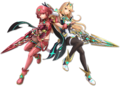 Pyra and Mythra in Ultimate.