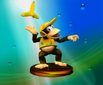 Diddy Kong Trophy (Smash 2) Akaneia.png