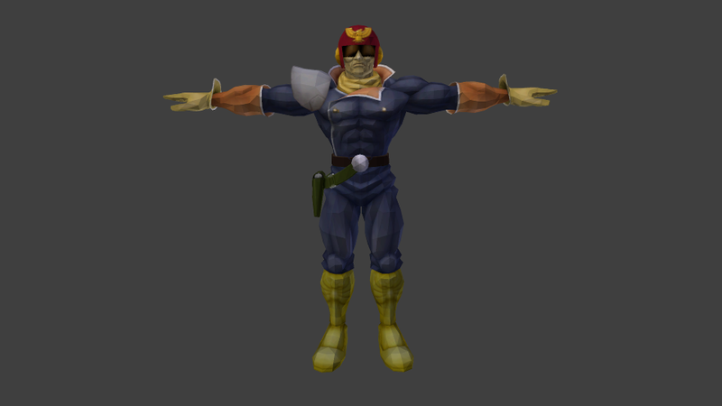 File:Melee-CaptainFalcon-TPose.png