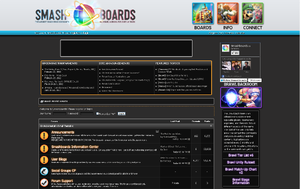 SmashBoards homepage.