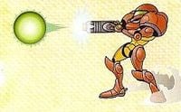 Samus as she appears in the instruction booklet for Super Smash Bros.