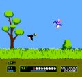 Duck Hunt as it originally appeared in game.