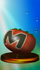 Maxim Tomato trophy from Super Smash Bros. Melee.