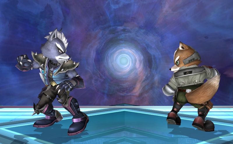 File:Wolf and fox.jpg
