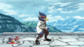 Falco's up taunt.