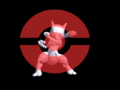 Mewtwo's Y victory pose in Melee