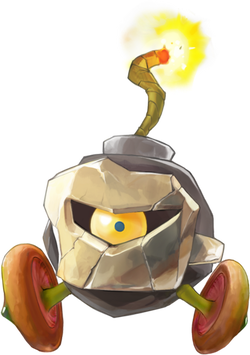 Official art of a Bumpety Bomb from Uprising. From Icaruspedia.