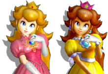 princess peach and daisy brawl