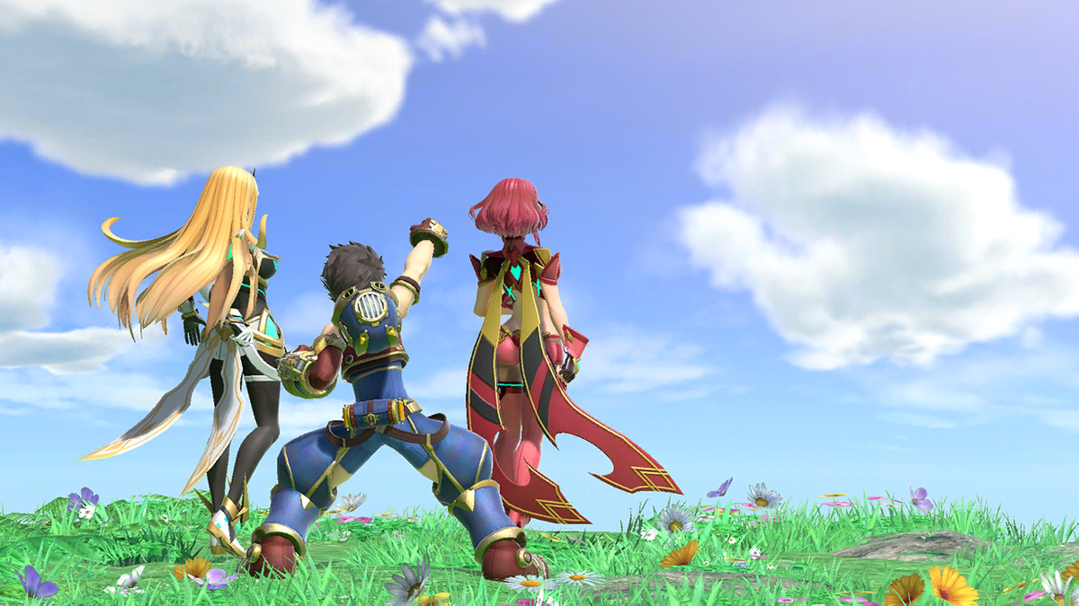 File:SSBU Congratulations Pyra-Mythra.png - SmashWiki, the Super Smash ...