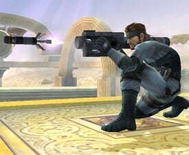 Snake's Side Special Move, Remote Missile.