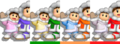 The Ice Climbers' costumes in Melee.