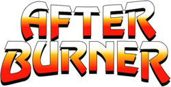 Logo of the After Burner series.