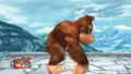 Donkey Kong's down taunt.