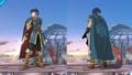 Front and Back shots of Marth's new design.