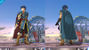 Showing the front and back of Marth in SSB4.