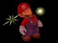 Mario's stunned animation in Melee.
