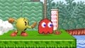 Pac-Man using his forward smash