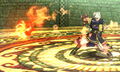 Arcfire being used in Super Smash Bros. for Nintendo 3DS.