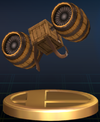 Rocketbarrel Pack trophy from Super Smash Bros. Brawl.