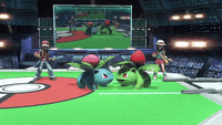 Ivysaur Neutral B SSBU.gif
