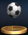 The Soccer Ball trophy from Brawl