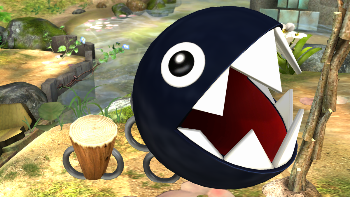 File:ChainChompWiiU.png - SmashWiki, the Super Smash Bros. wiki