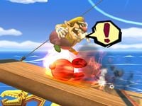 Kirby's dash attack in Project M.