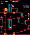 75m, the third level in Donkey Kong.