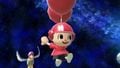 Using Duck Jump alongside Villager's Balloon Trip on Mario Galaxy.