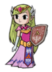Brawl Sticker Young Zelda (Zelda Minish Cap).png