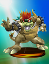 Giga Bowser trophy from Super Smash Bros. Melee.