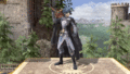 Male Byleth's idle pose.