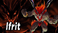 Ifrit's splash art from the Final Video Presentation.
