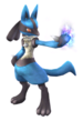 Brawl Sticker Lucario (Pokemon series).png