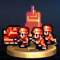 The Infantry and Tanks trophy in Brawl.