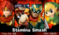 Stamina Mode in Super Smash Bros. for 3DS as a possible final battle for Smash Run