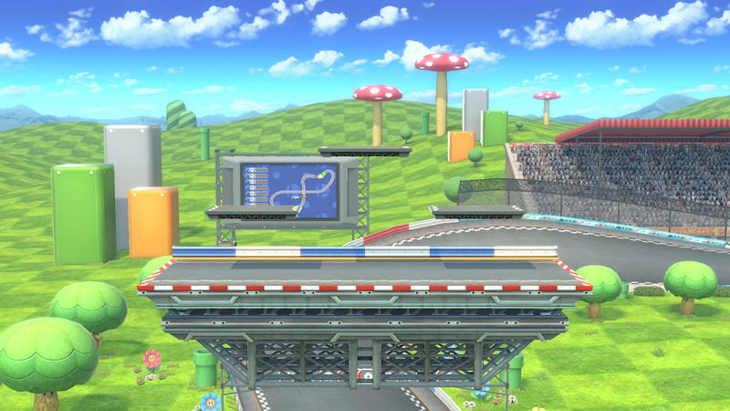 File:SSBU-Mario Circuit (SSBB)Battlefield.png - SmashWiki, the Super ...