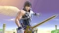 Chrom taunting on the stage.