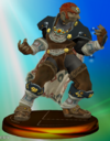 Ganondorf trophy from Super Smash Bros. Melee.