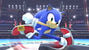 Sonic's confirmation picture on the Smash Bros. site.