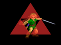 Young Link's first victory pose in Melee