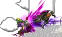 Attacks Link in Super Smash Bros. for Nintendo 3DS