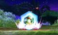 Amplifying Reflector being used in Super Smash Bros. for Nintendo 3DS.