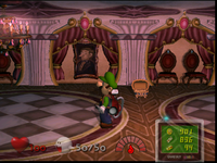 Luigi's Mansion Stage from Super Smash Bros Brawl (Diamonds or Fav
