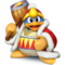 King Dedede as he appears in Super Smash Bros. 4.