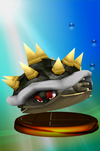 Bowser trophy from Super Smash Bros. Melee.