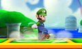 Luigi Cyclone in Super Smash Bros. for Nintendo 3DS.
