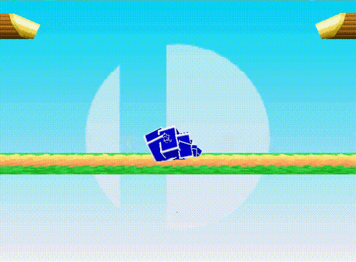 Pikachu Neutral Getup Back Hurtbox Smash 64.gif